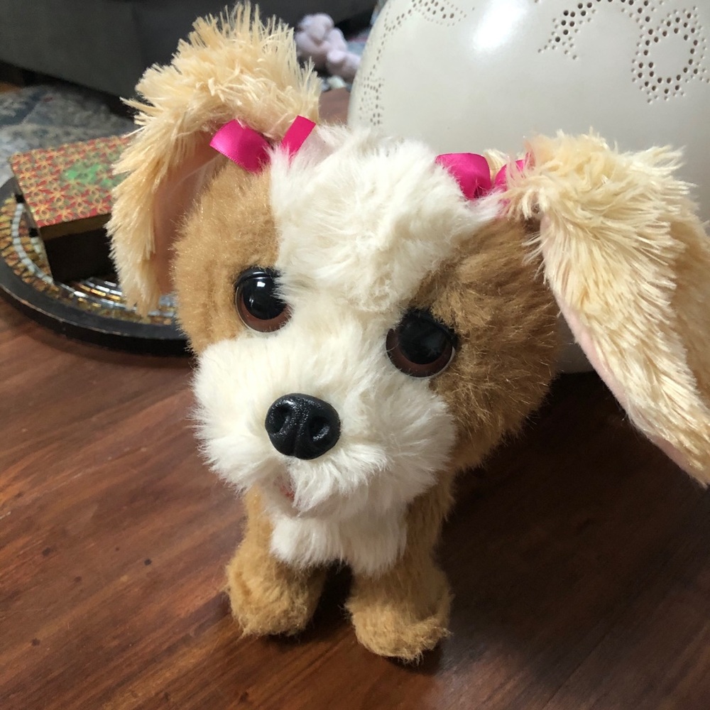 Fur Real Friends Tan Walking Puppy